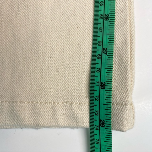 Faherty Overland Twill Jumpsuit Womens Small Natural Ivory Cream Casual NWT - Picture 12 of 13